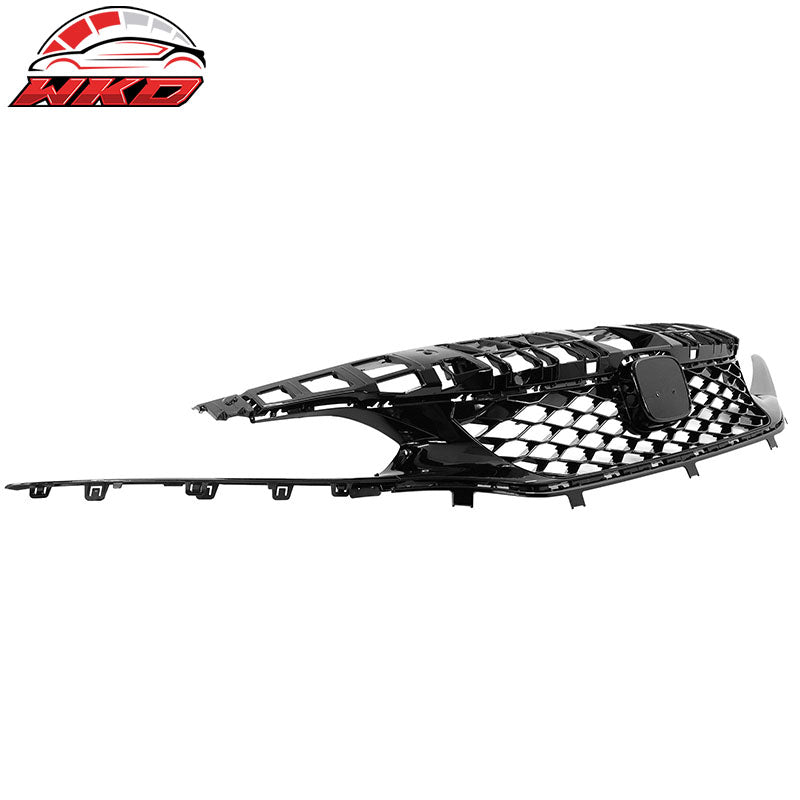 Fits 22-24 Honda Civic Sedan Type R Style Front Upper Grille + Bumper Upper Trim