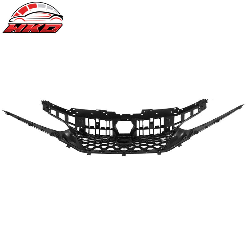 Fits 22-24 Honda Civic Sedan Type R Style Front Upper Grille + Bumper Upper Trim
