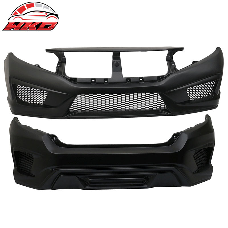 Wholesale 16-21 Civic Sedan Gen X Concept Style Front & Rear Bumper Conversion Kit PP