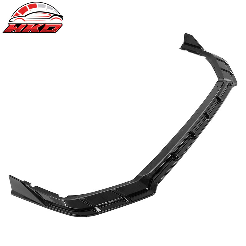 For 22-24 Civic FE-C Front Rear Lip Trunk Spoiler Type R Side Skirts Gloss Black
