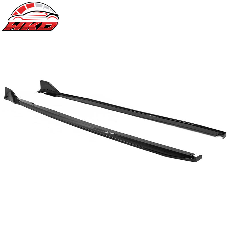For 22-24 Civic FE-C Front Rear Lip Trunk Spoiler Type R Side Skirts Gloss Black