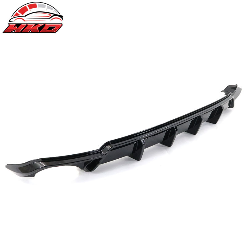 For 22-24 Civic FE-C Front Rear Lip Trunk Spoiler Type R Side Skirts Gloss Black