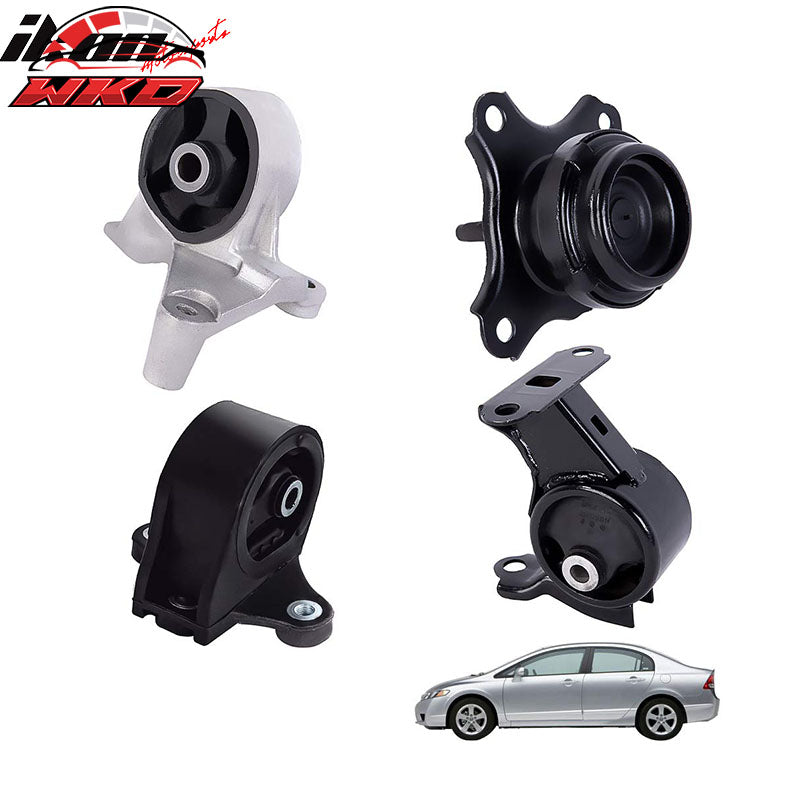 Wholesale 01-05 Honda Civic 1.7L Manual Engine Motor Transmission Mount Kit 4PC Set