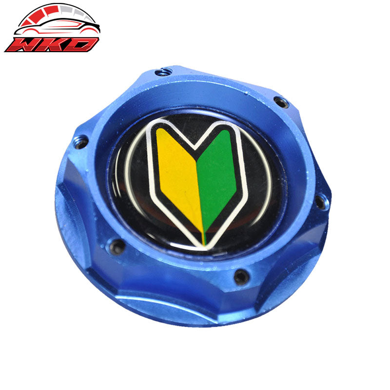 Wholesale Civic Acura RSX Blue Aluminum Beginner Badge Engine Oil Filler Cap