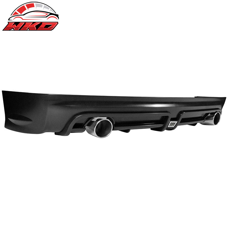 Fits 06-11 Civic Mugen RR Twin Outlet Rear Bumper Diffuser Clear 3rd Brake Light