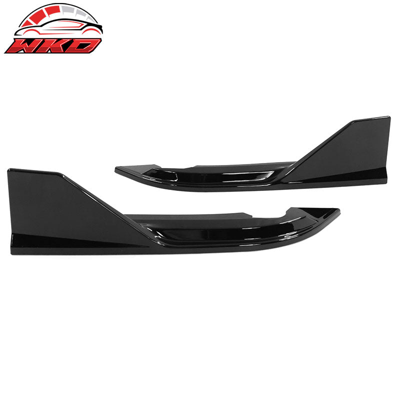For 22-26 Honda Civic 11th FE-C Style Rear Bumper Lip Diffuser Apron Gloss Black