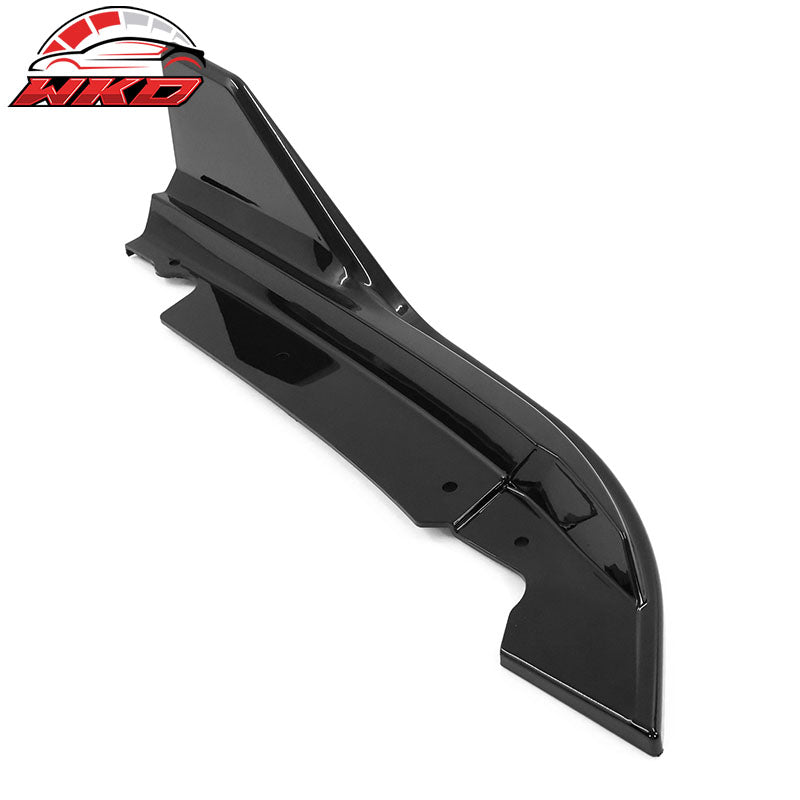 For 22-26 Honda Civic 11th FE-C Style Rear Bumper Lip Diffuser Apron Gloss Black