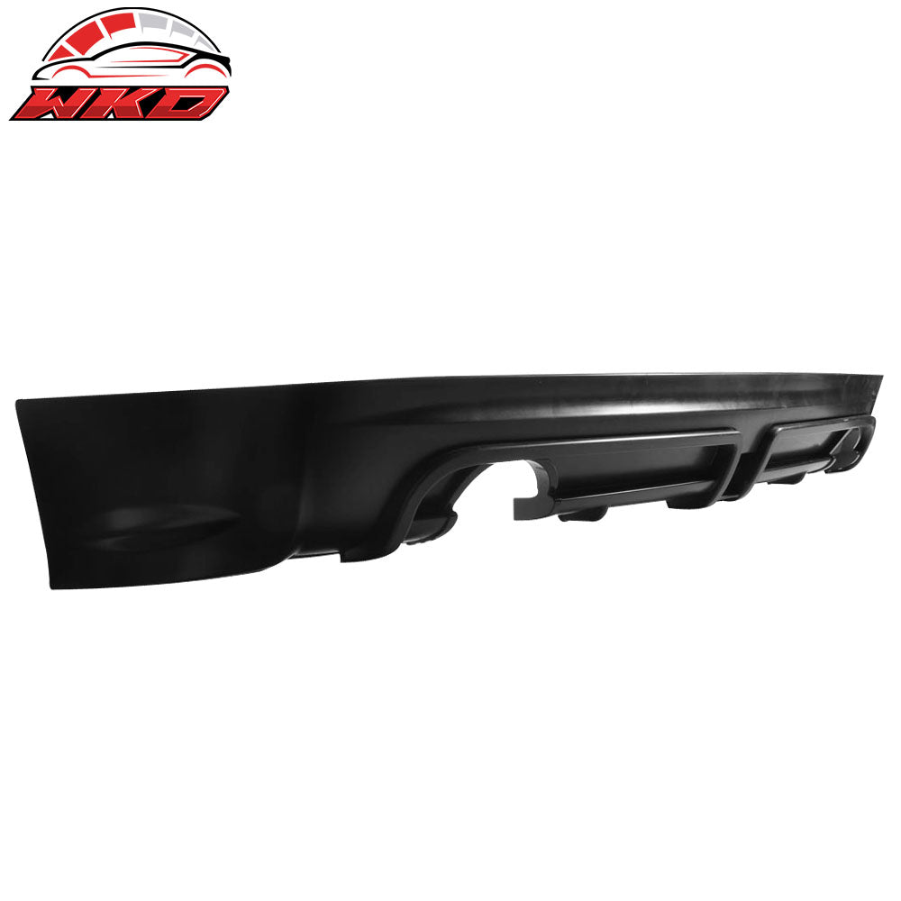 Fits 06-11 Honda Civic 4DR MUG RR Style Add-On Polypropylene Rear Bumper Lip Spoiler