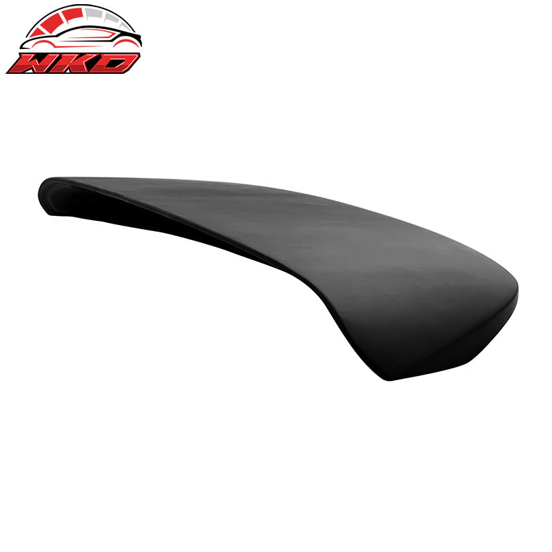 Fits 96-00 Honda Civic Hatchback Spoon Style Fiberglass Black Wing Roof Spoiler