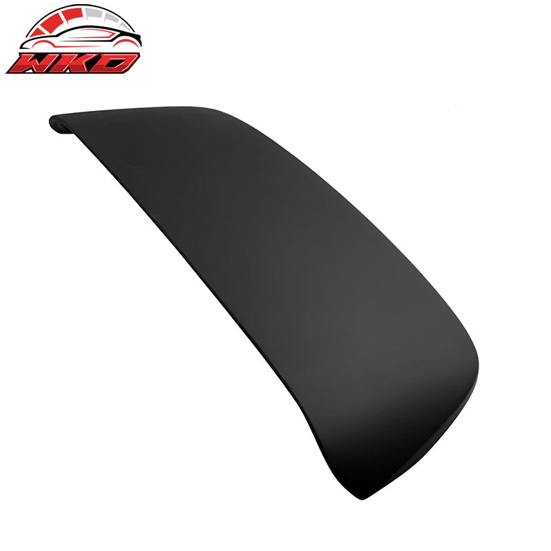 Fits 96-00 Honda Civic Hatchback Spoon Style Fiberglass Black Wing Roof Spoiler