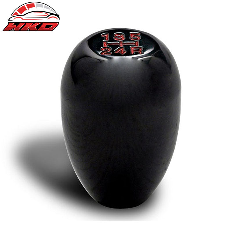Black JDM Style T-R 5-Speed Gear Shift Knob Wholesale Civic CRX Accord Integra RSX - Wikond Auto