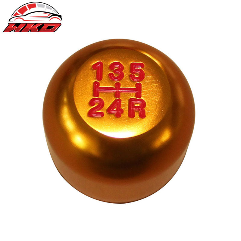 Gold T-R 5-Speed Manual JDM Gear Shift Knob Fits Honda Acura