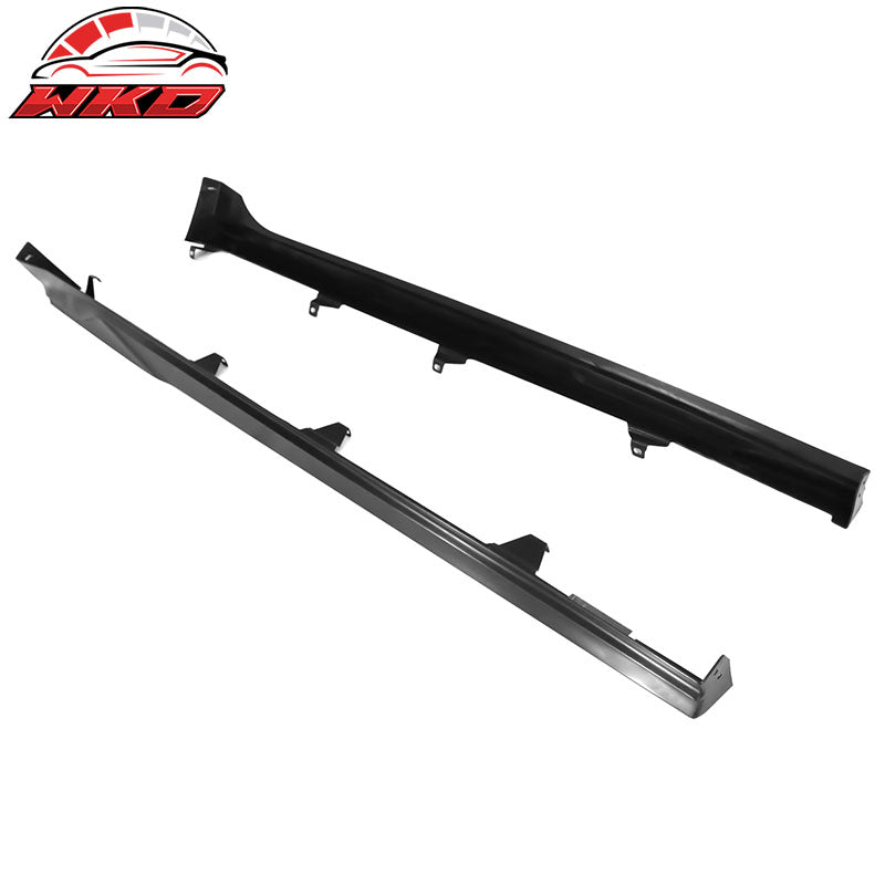 Fits 22-24 Honda Civic Sedan PP Side Skirts Front Rear Bumper Lip W/Muffler Tips