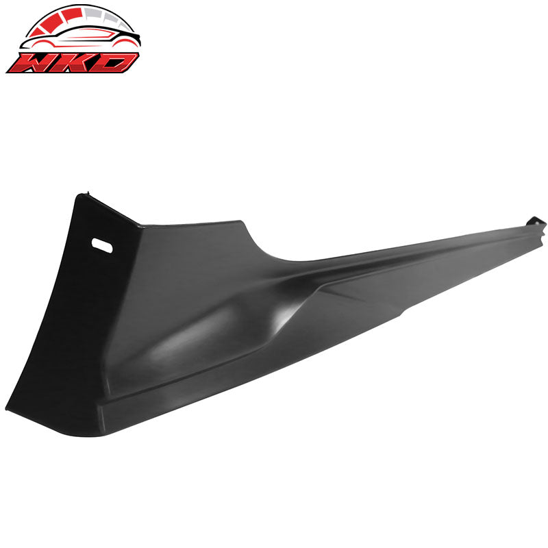 Fits 22-24 Honda Civic Sedan PP Side Skirts Front Rear Bumper Lip W/Muffler Tips