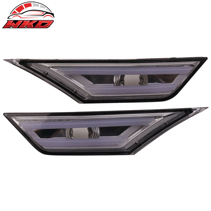Wholesale 16-18 Honda Civic Sedan Coupe Smoke LED Front Sidemarkers Side Marker Light