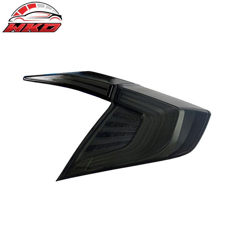 Fits 16-18 Honda Civic Sedan Smoke Tail Turning Lights + Side Corner Lights