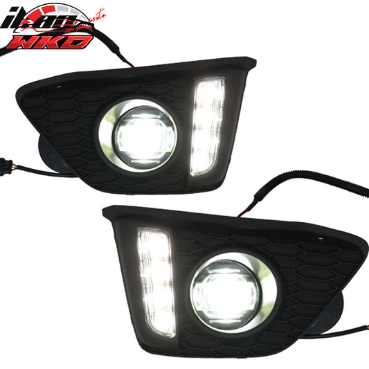 Wholesale 15-16 Honda Fit Jazz GK5 LED Daytime Running + Fog Light US Model DRL Lamp