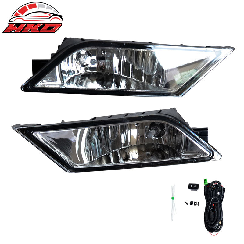 Wholesale 11-13 Honda Odyssey OE Style Front Fog Light Fog Lamp Clear Lens Pair