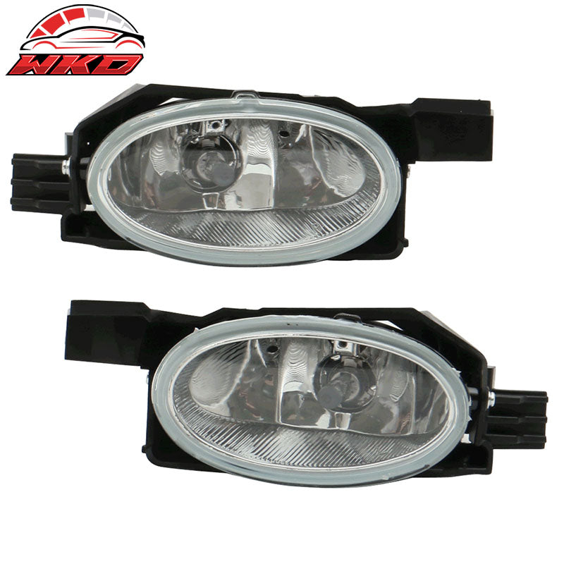 Fits 14-17 Honda Odyssey OE Style Front Fog Light Fog Lamp Clear Lens Pair