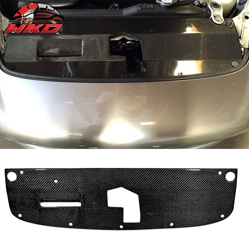 Fits 00-09 Honda S2000 S2K AP1 AP2 Carbon Fiber CF Radiator Cooling Panel Plate
