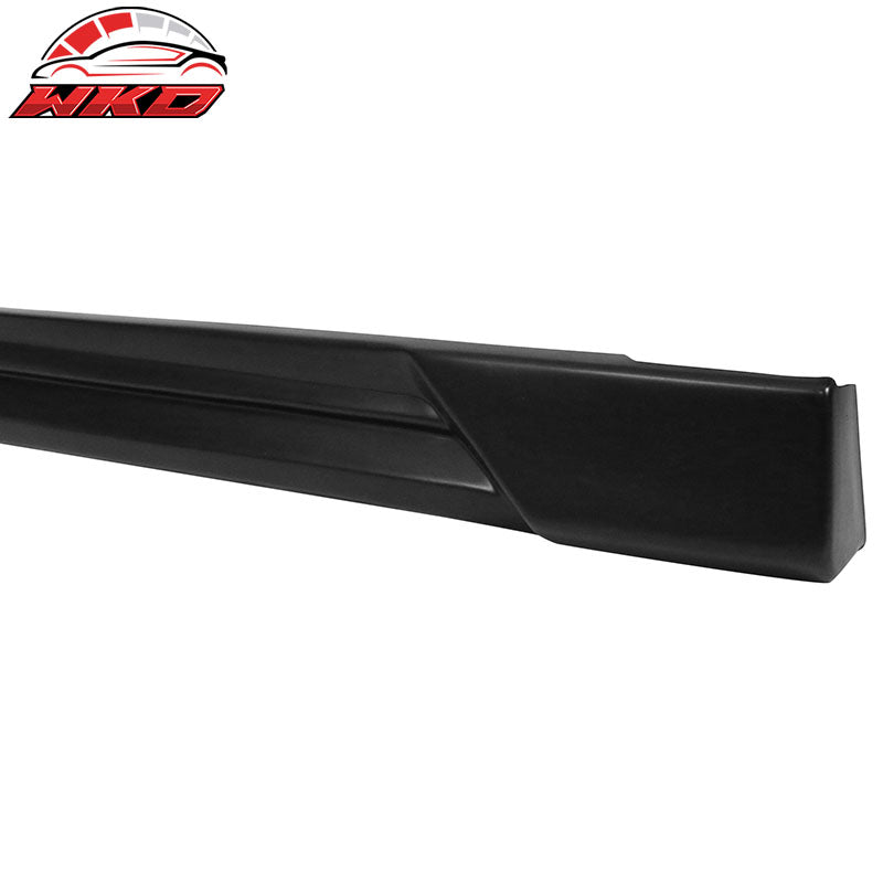 Fits 21-23 Hyundai Elantra Matte Black PP Side Skirts Extension Rocker Panel