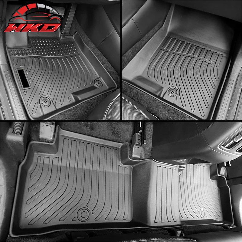Fits 22-26 Hyundai Tucson Non-Hybrid All Weather 3D Floor Mats TPE + Trunk Mat