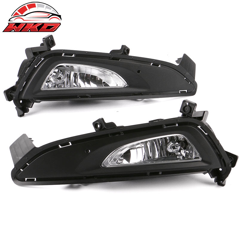 Wholesale 16-18 Hyundai Tucson OE Style Foglights Kit ABS Black Housing Clear Lens