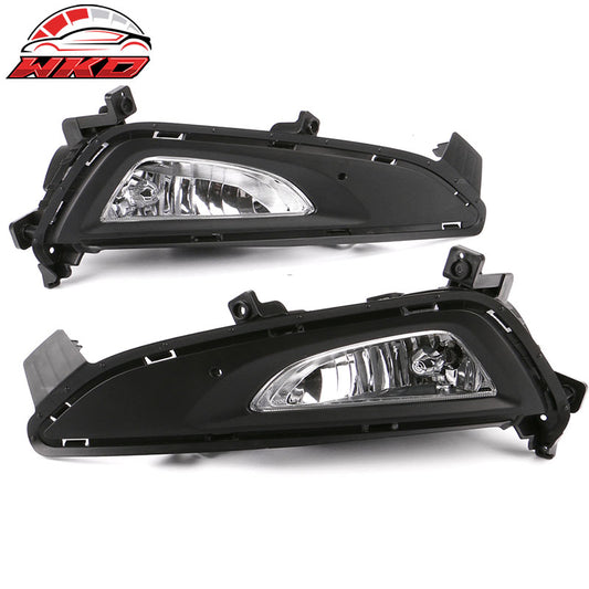 Wholesale 16-18 Hyundai Tucson OE Style Foglights Kit ABS Black Housing Clear Lens