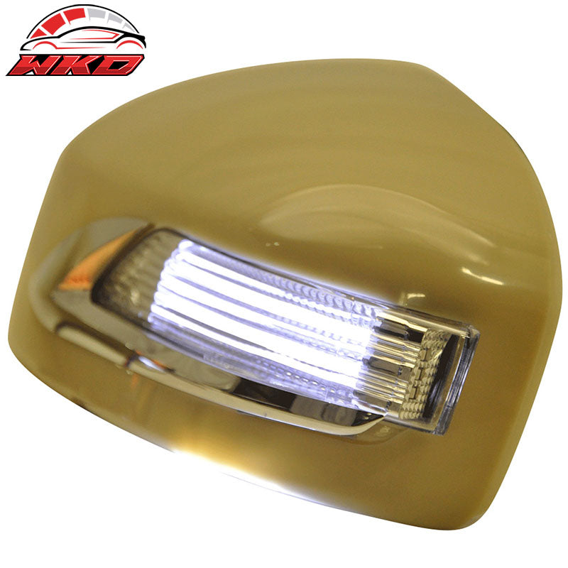 Fits 09-13 Infiniti FX35 13-15 QX70 Side Mirror Cover W/ LED