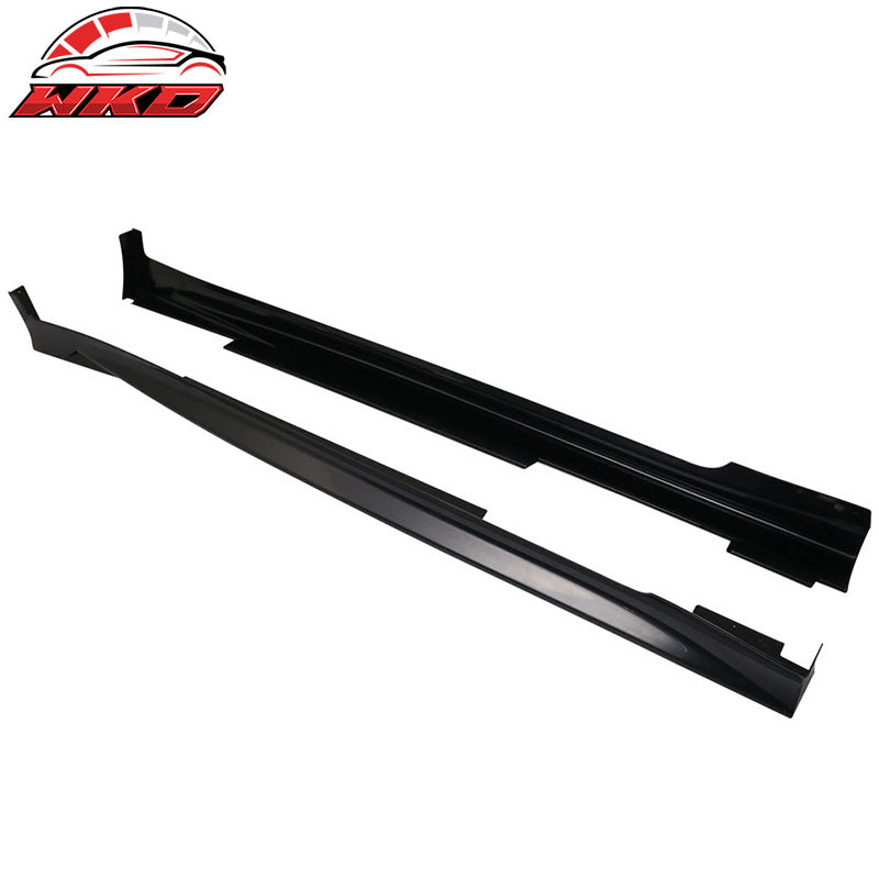 Wholesale 14-23 Infiniti Q50 Unpainted T Style Side Skirts Extension Rocker Panel ABS