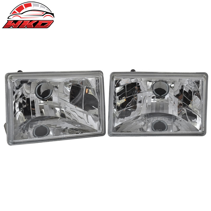 Wholesale 93-98 Jeep Grand Cherokee Crystal Headlights Lamp Left Right