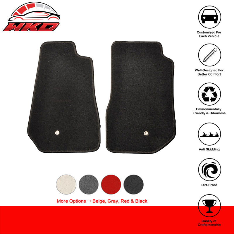 Fits 07-12 Wrangler OE Factory Fitment Car Floor Mats Nylon