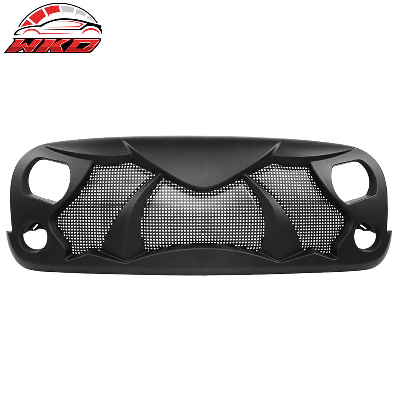 Wholesale 07-18 Jeep Wrangler Rubicon Sahara Sport JK Front Cobra Grille Guard Insert