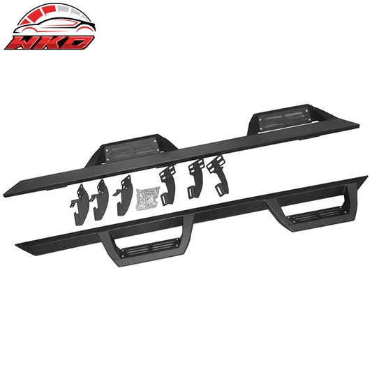 Wholesale 07-18 Jeep Wrangler JK/JK Unlimited Running Boards Side Step Nerf Bar - 2PCS - Wikond Auto