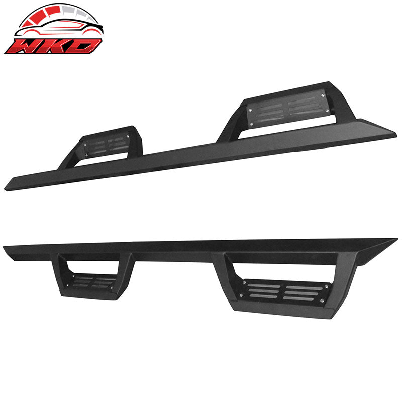 Fit 07-18 Jeep Wrangler JK/JK Unlimited Running Boards Side Step Nerf Bar - 2PCS
