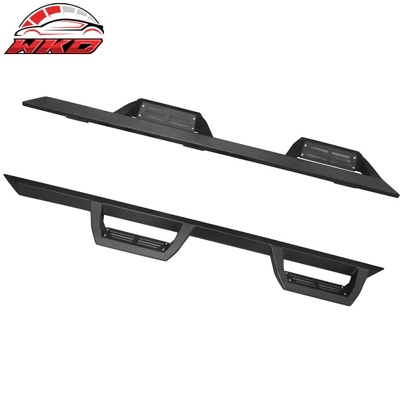 Fit 07-18 Jeep Wrangler JK/JK Unlimited Running Boards Side Step Nerf Bar - 2PCS