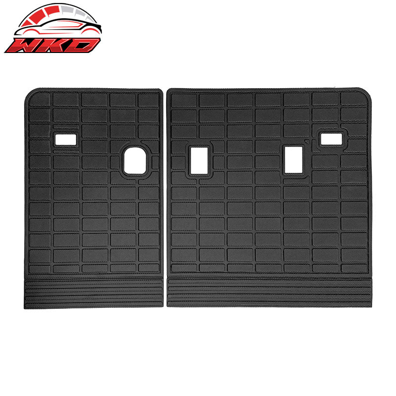 Fits 20-25 Kia Telluride 3D Rear Trunk Mat Cargo Liner Cover + Backrest Mats TPE