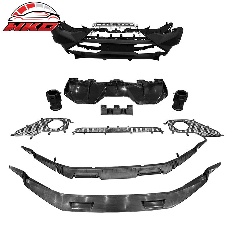 Fits 15-24 Lamborghini Huracan Tecnica Style Front Rear Conversion Assembly Kits