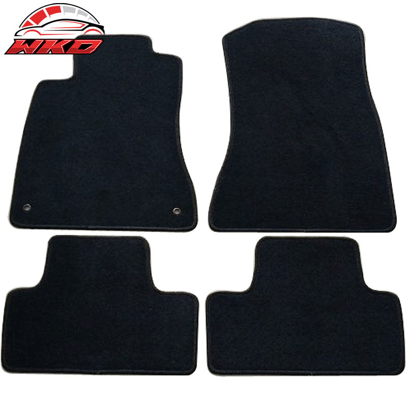 Wholesale 06-13 Lexus IS350 IS250 Black Nylon Floor Mats Carpet Front Rear 4PC