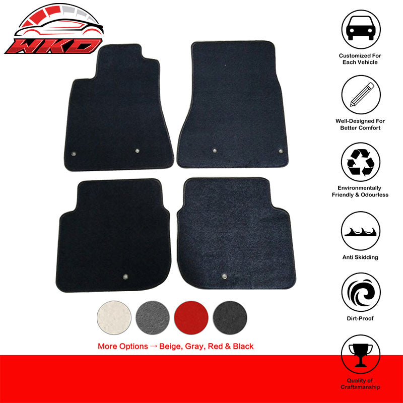 Fits 98-05 GS300 GS400 GS430 OE Factory Fitment Car Floor Mat Front Rear Nylon