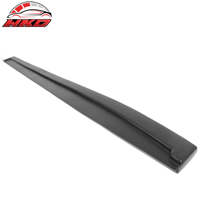 Fits 16-19 Lexus GS F 2PCS Side Skirts Extension Lip Rocker Panel PP Matte Black