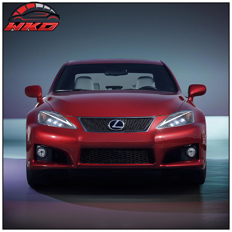 Fits 06-13 Lexus IS250 IS350 IS F 21 IS F Sport Style 2PCS Front LED Headlights