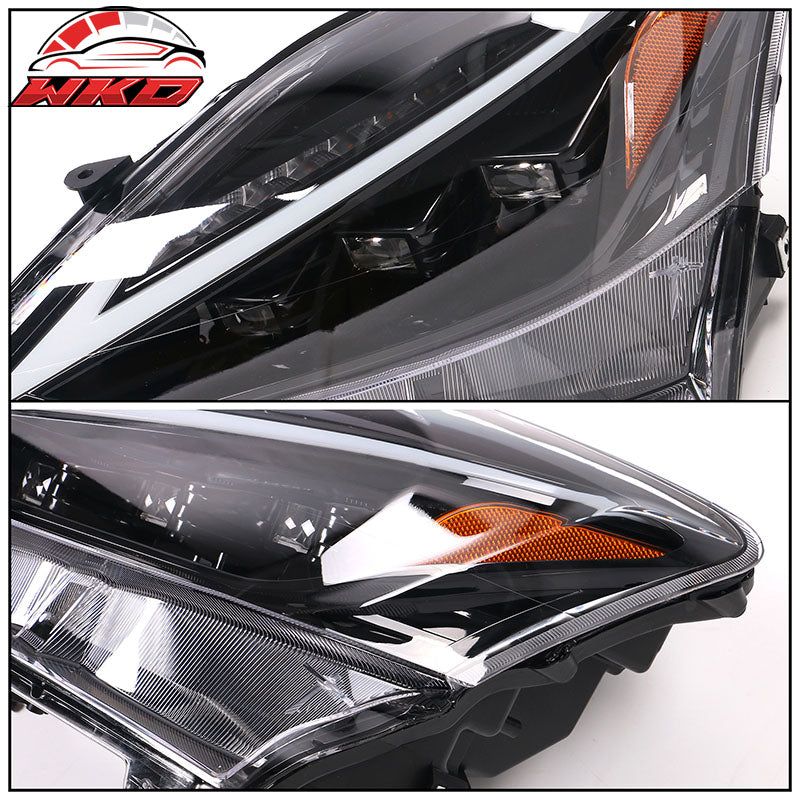 Fits 06-13 Lexus IS250 IS350 IS F 21 IS F Sport Style 2PCS Front LED Headlights