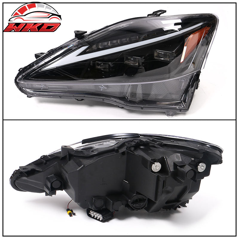 Fits 06-13 Lexus IS250 IS350 IS F 21 IS F Sport Style 2PCS Front LED Headlights