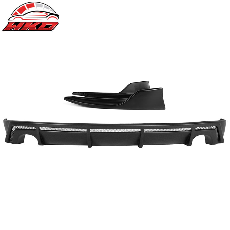 Wholesale 14-16 Lexus IS F Sport Rear Diffuser + Bumper Apron Splitter PP Matte Black