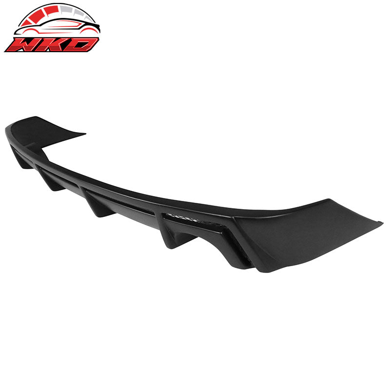 Fits 14-16 Lexus IS F Sport Rear Diffuser + Bumper Apron Splitter PP Matte Black