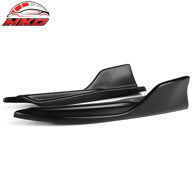 Fits 14-16 Lexus IS F Sport Rear Diffuser + Bumper Apron Splitter PP Matte Black