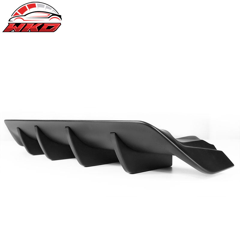 Fits 17-20 Lexus IS F Sport Type A Rear Diffuser Spiltter & Spats Matte Black