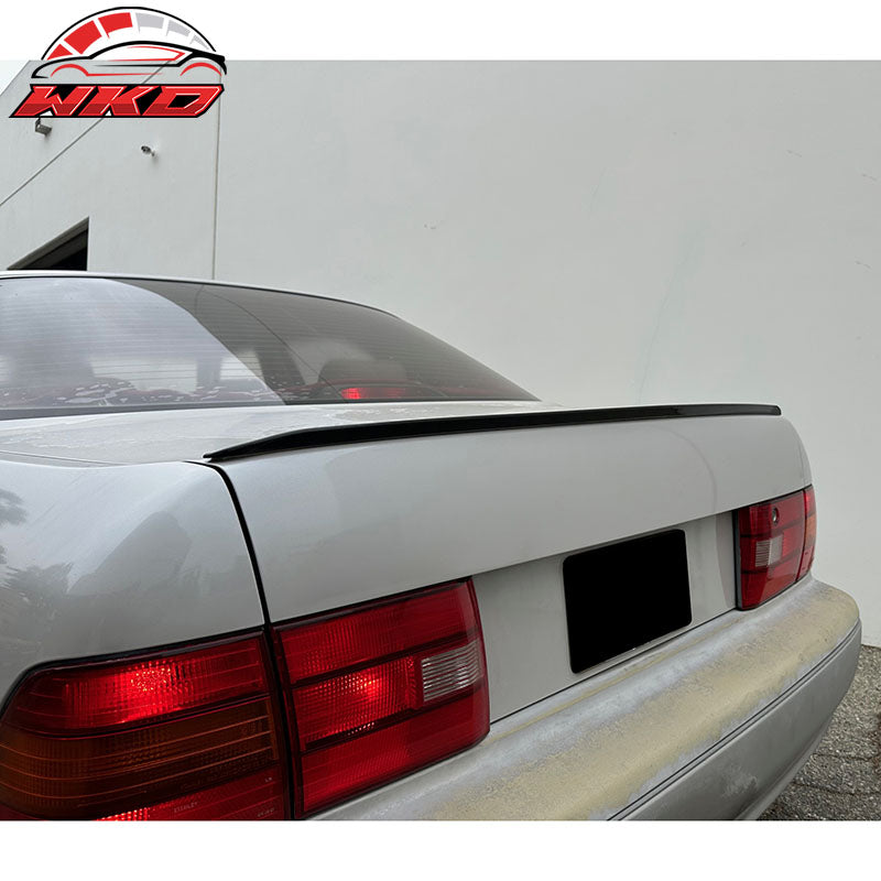 Wholesale 95-00 Lexus LS400 Sedan 4DR VIP Style Black Rear Tail Trunk Spoiler Wing PU - Wikond Auto