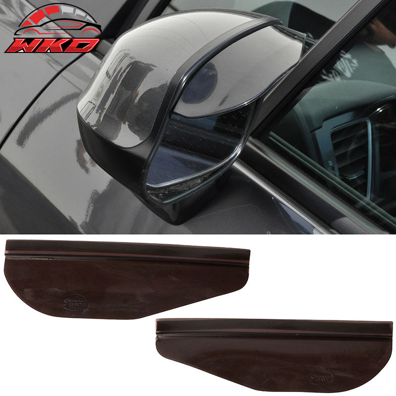 Fits Lexus Smoke Rainproof Eyebrow Cover Truck Auto Rear View Side Mirror Visor
